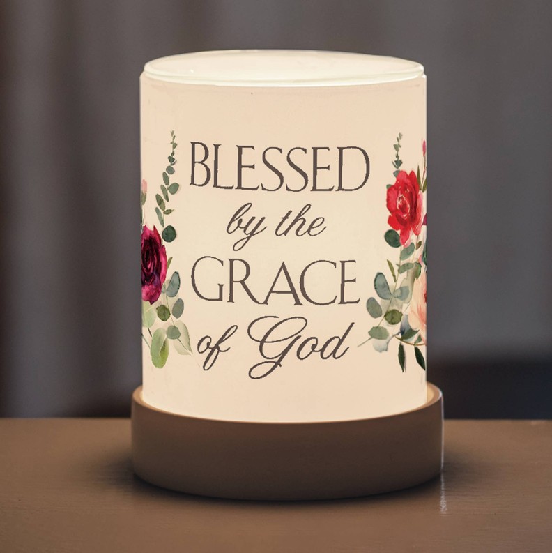 Blessed By The Grace Of God Illuminated Scent Warmer