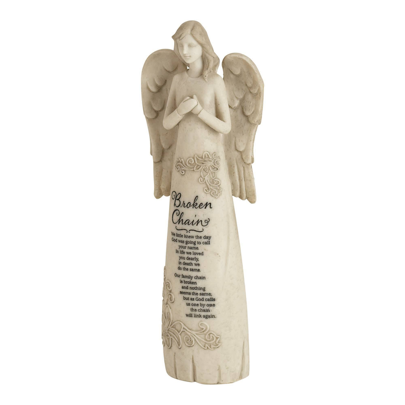 Broken Chain Angel Figurine
