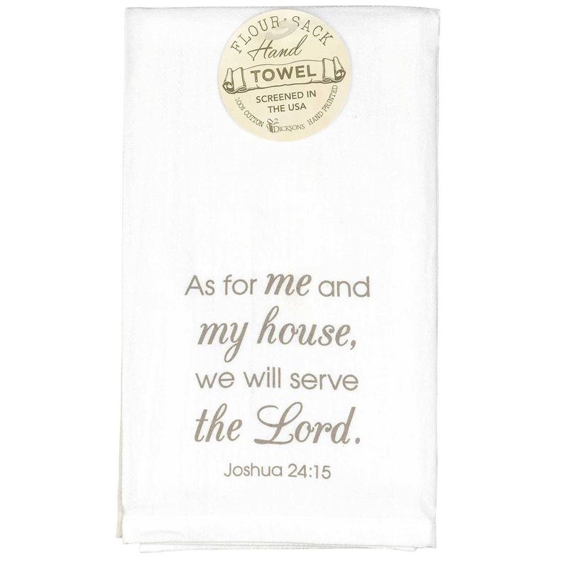 Floursack Towel As For Me And My House