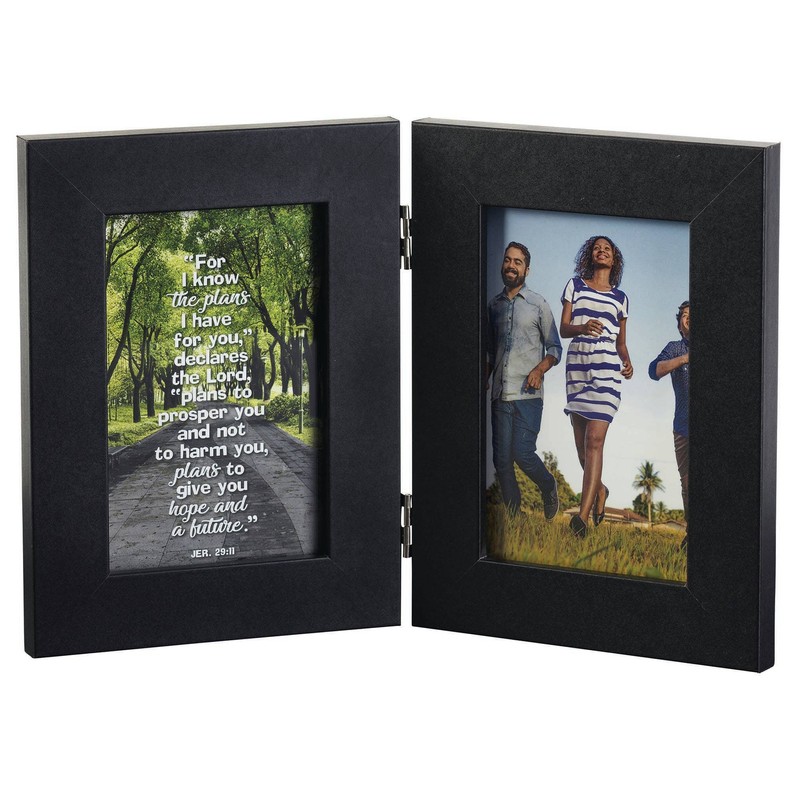 For I Know The Plans Double Photo Frame