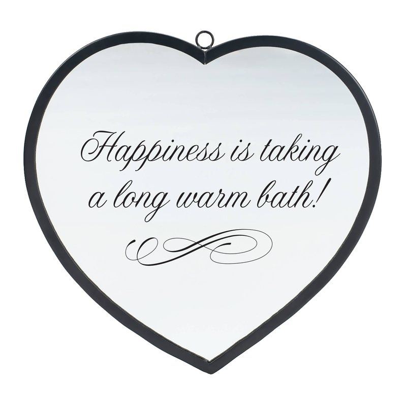 Heart Mirror Happiness Bath 