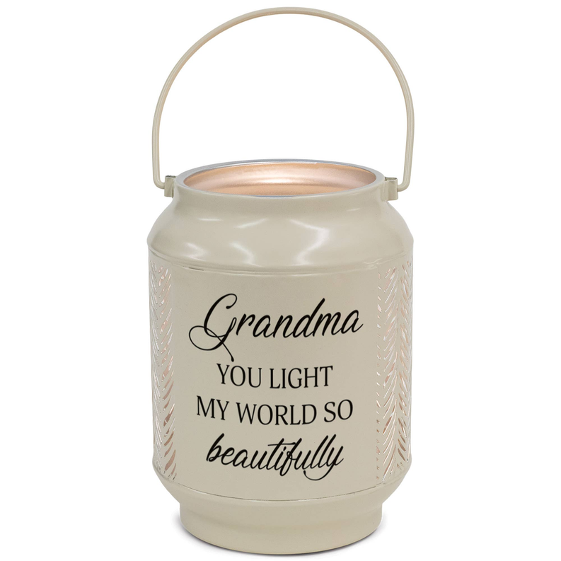 Lantern Grandma You Light Ivory