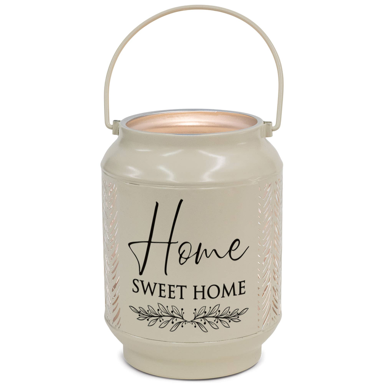 Lantern Home Sweet Home Ivory