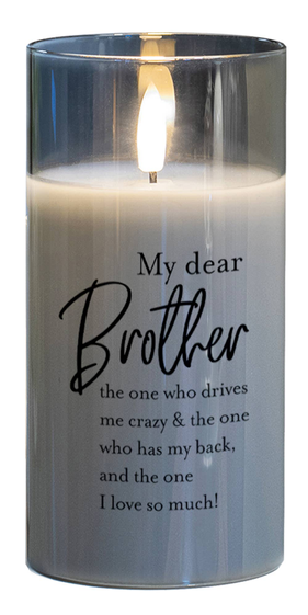 Led Candle My Dear Brother The One 