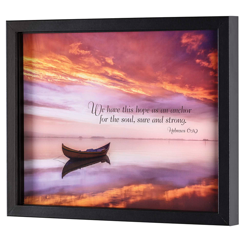 Framed Wall Art We Have This Hope 14x11