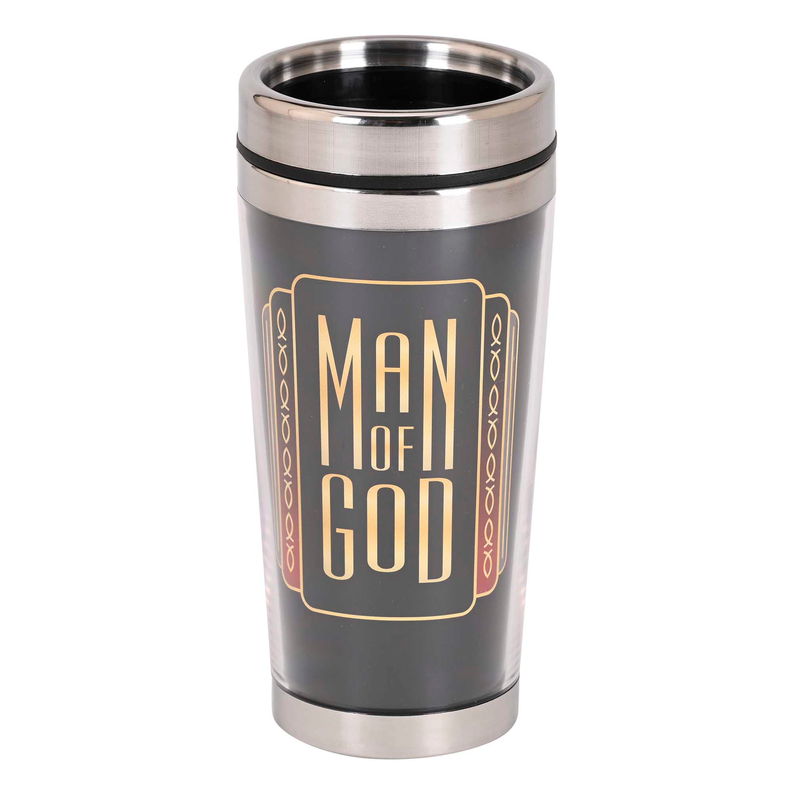 Travel Mug Man Of God 1 Cor. 16:13 16 oz