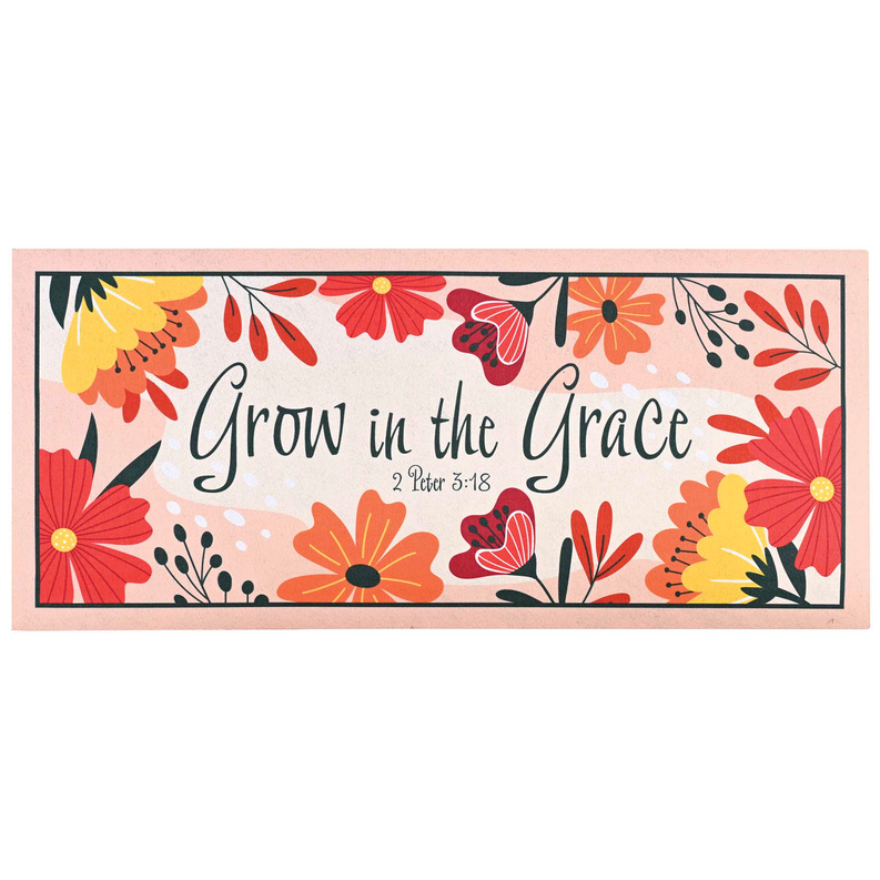 Doormat Insert Grow In Grace
