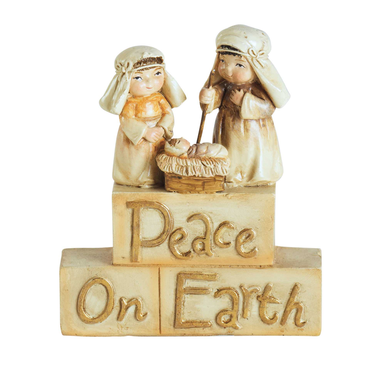 1-Piece Holy Family Peace On Earth 3.75H