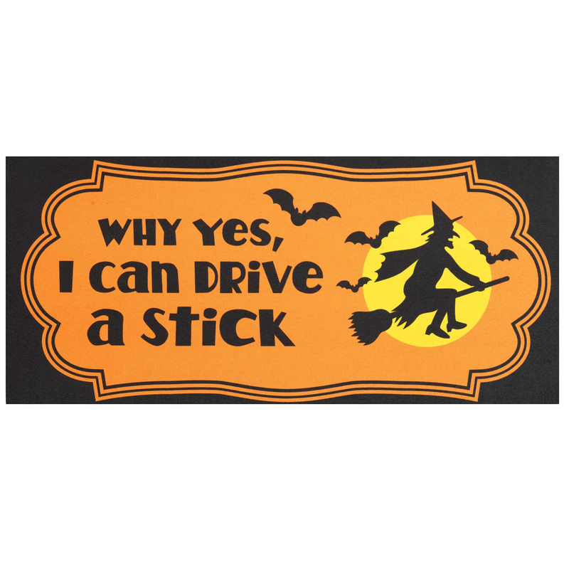 Doormat Insert Yes I Can Drive A Stick