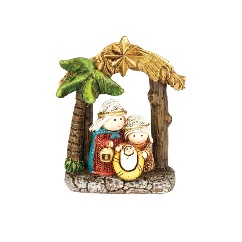 1 Piece Holy Family In Creche