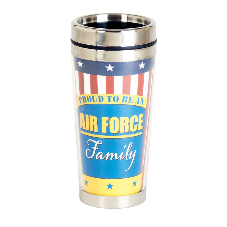 Travel Mug Proud Air Force Family