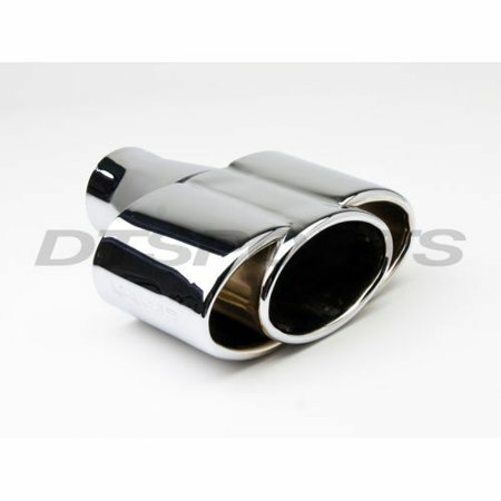 TRIPLE OVAL ROUND SS EXHAUST TIP 2.50IN ID / 7.75INX3.25IN OD