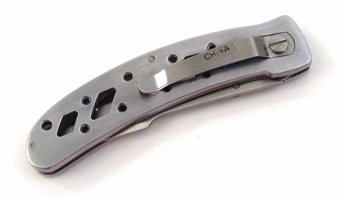 3-3/4" Liner Lock Pocket Knife With Clip