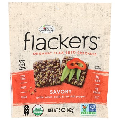 Dr In The Kitchen Flackers Savory (12x5Oz)