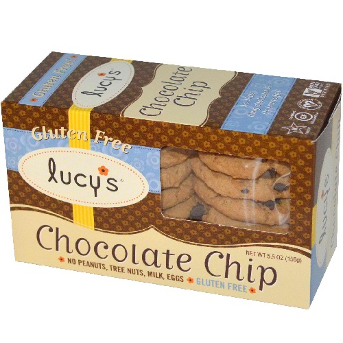 Lucy Cookies Chocolate Chip Cookies Gluten Free (8x5.5 Oz)