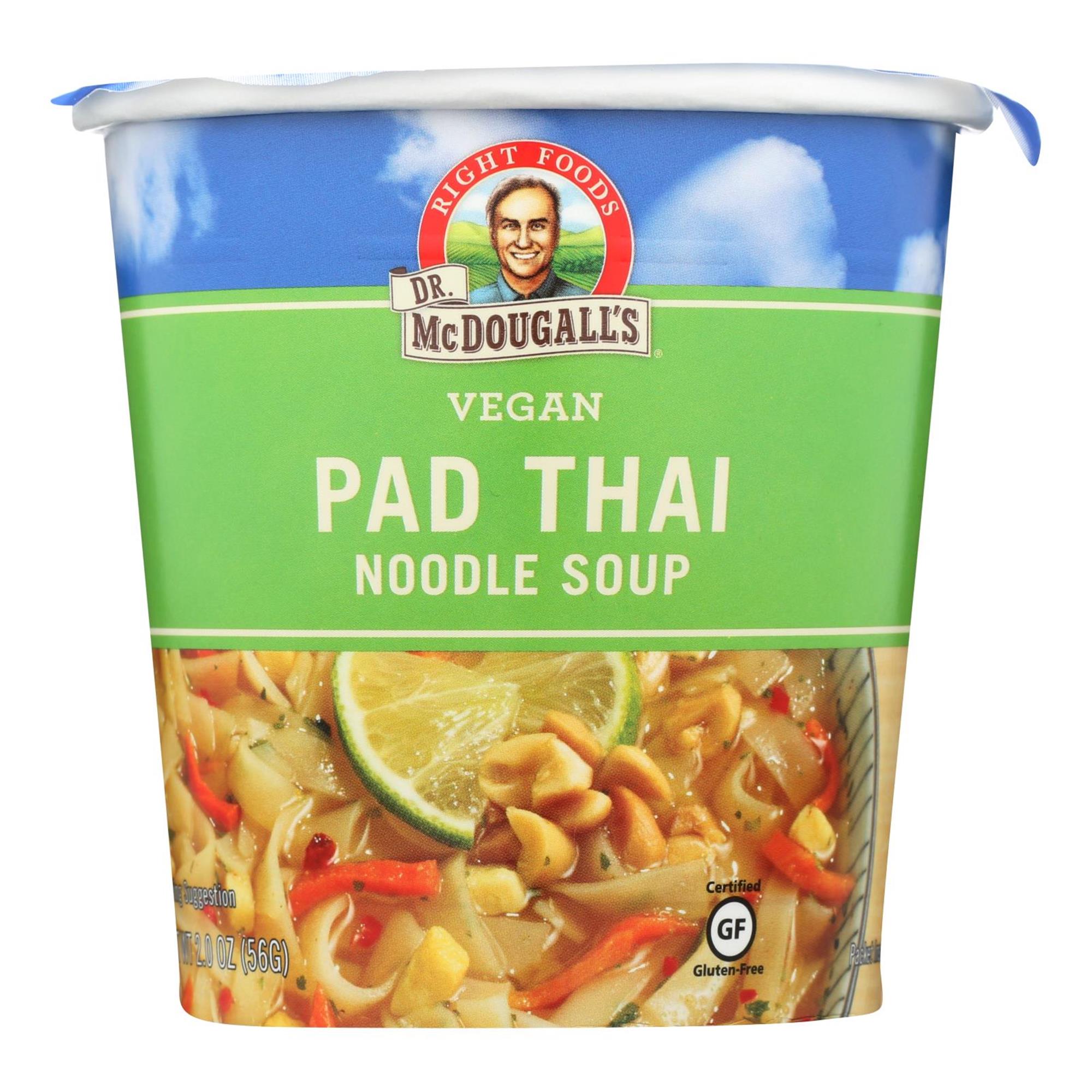 Dr. McDougall's Pad Thai Noodle Big Soup Cup (6x2 Oz)