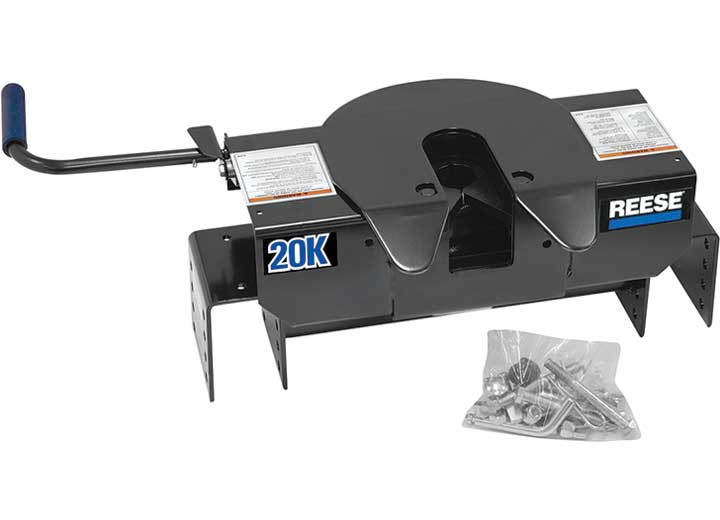 PRO SERIES 20K 5TH WHEEL HITCH & SUPPORT ONLY(30727 LEGS & 30124 OR 30035 RAILS SOLD SEPARATELY)