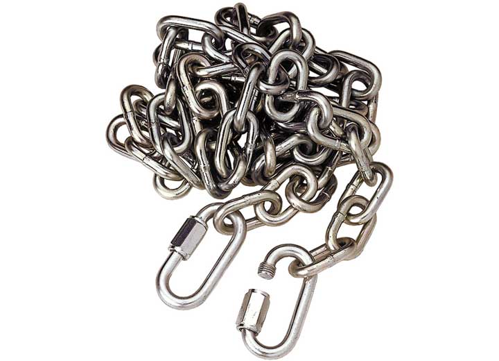 6FT CLASS III SAFETY CHAIN KIT QUICK LINKS ON BOTH ENDS