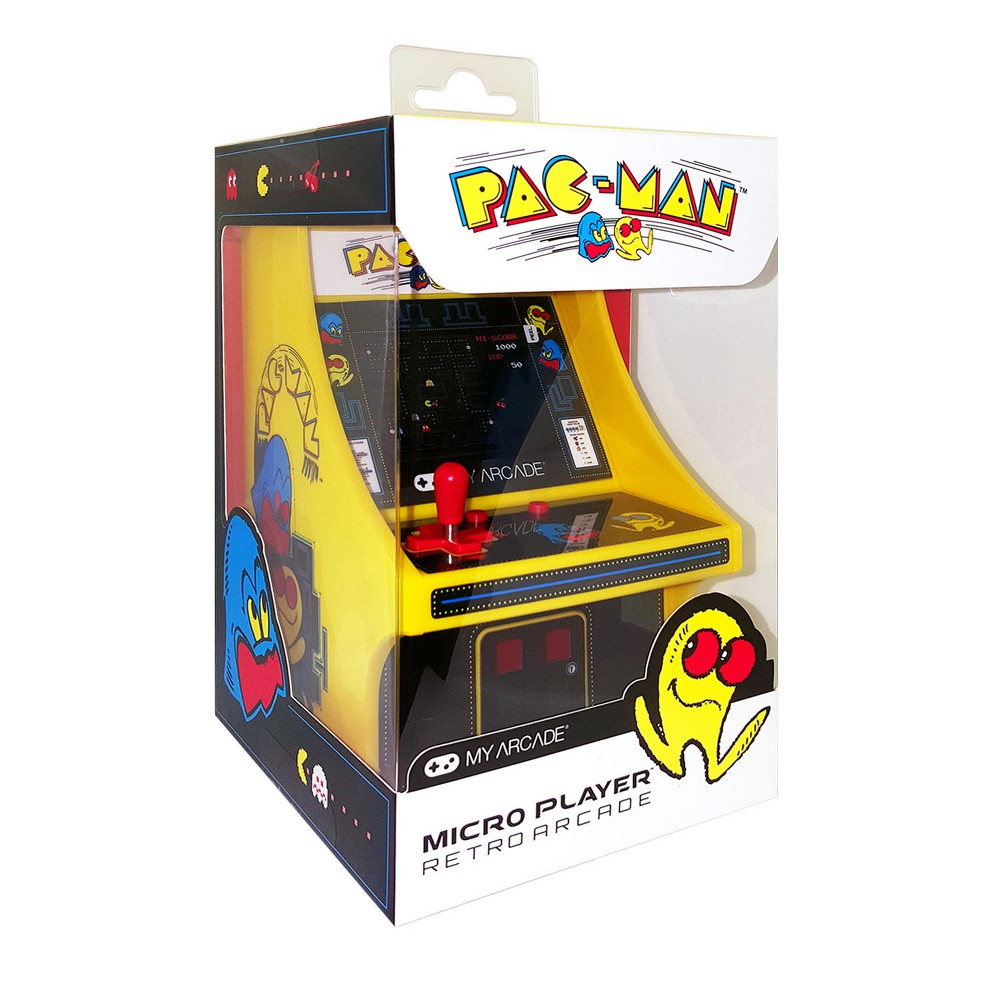 6In Collectible Retro Pacman Micro Player