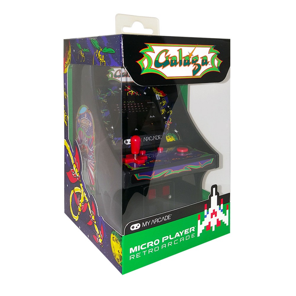 6I Collectible Retro Galaga Micro Player