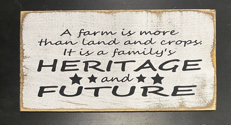 A Farm Is More Than Land It Is A Family's Heritage And Future