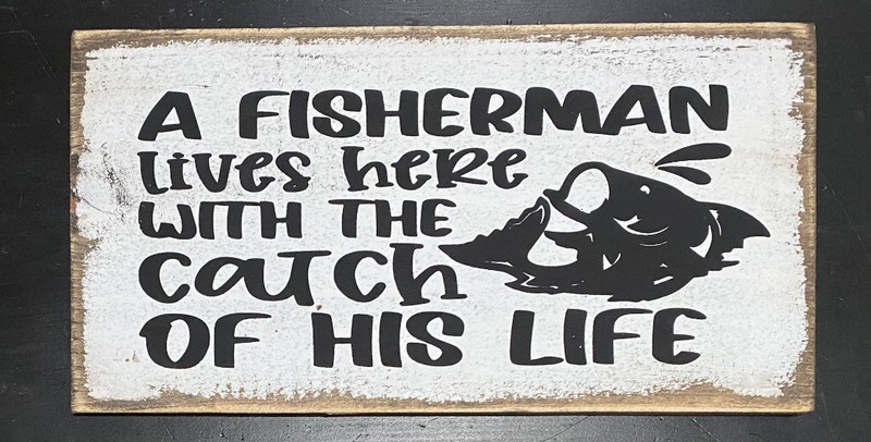 A Fisherman Lives Here With The Catch Of His Life