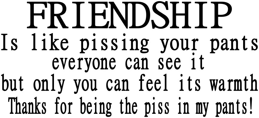 Friendship Is Like