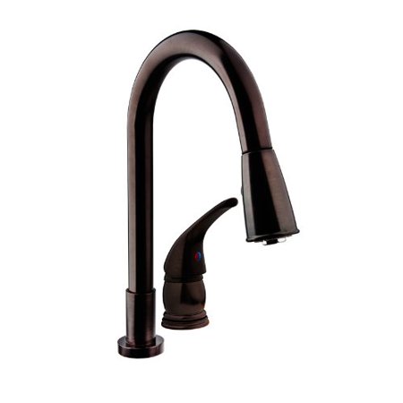 Pull-Down RV Kitchen Faucet - Venetian Bronze