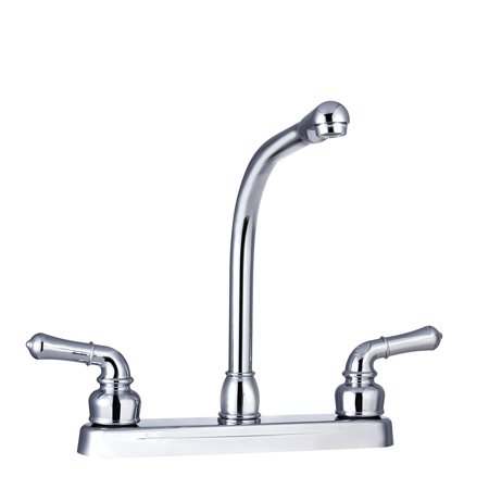 Classical Hi-Rise RV Kitchen Faucet - Chrome Polished