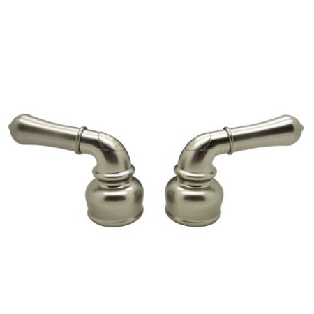 Classical Lever Handles - Plated Plastic - Brushed Satin Nickel
