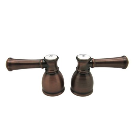 Designer Bell Style Lever Handles - Oil Rubbed Bronze