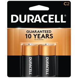 C/2Pk,Alkaline-Duracell,Carded Battery