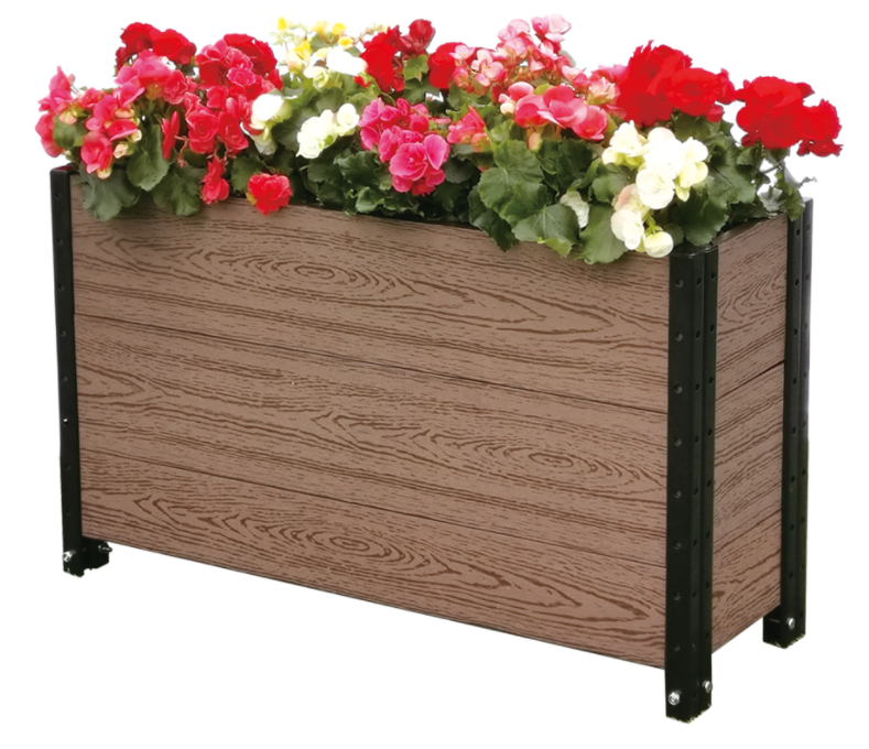 Elevated Deep Trough Planter 36" L x 12" W x 21" H 