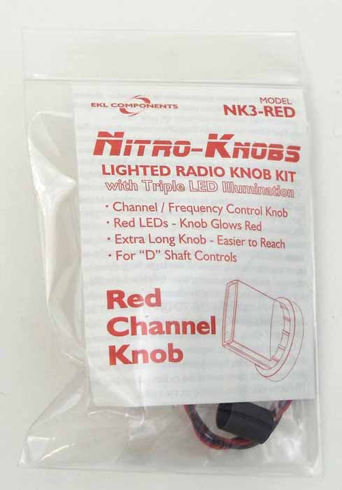 Nitro Knob For Channel Selector (Red)