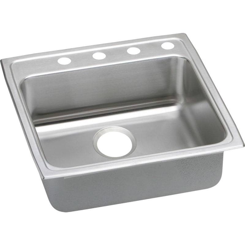 22 X 22 One Hole ADA 6.5 Single Stainless Steel Sink