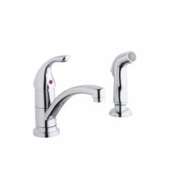Ccy Lead Law Compliant 1 Handle Lever Kitchen Faucet Side Spray 1.5