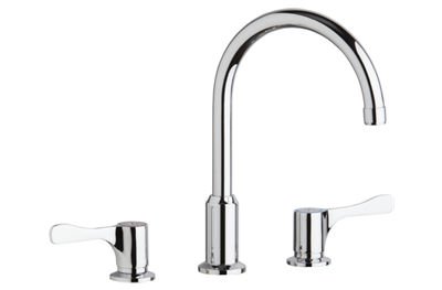 California Energy Commission Not Registered Lead Law Compliant 2.5 2 Handle Lever Three Hole Kitchen Faucet Chrome