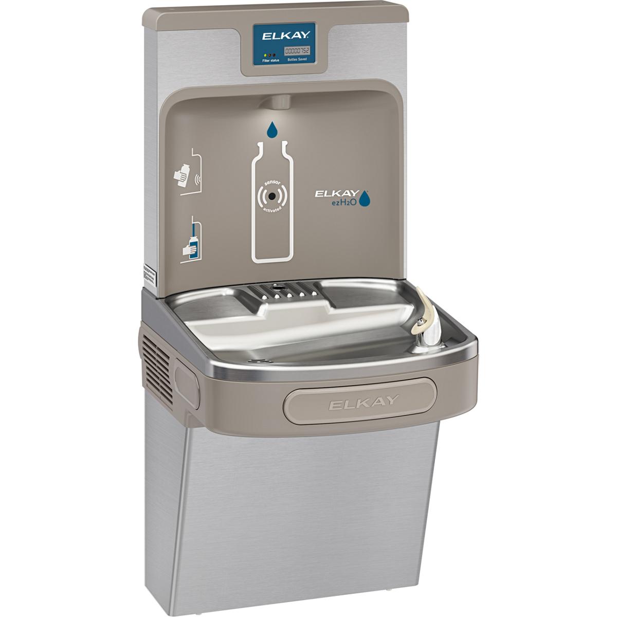 Lead Law Compliant Wall Mount ADA Bottle FILL STN 8 GPH Single