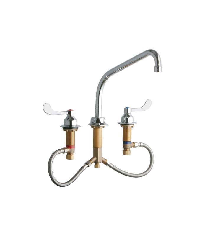 California Energy Commission Not Registered Lead Law Compliant 2.2 Gallons Per Minute Wristblade Handle Deck Mount SINK Faucet