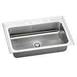33 X 22 4 Hole Single Band Stainless Steel SINK Pacemaker