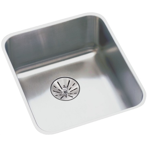 18 Gauge Stainless Steel 14 X 18.5 X 5.375 Single Bowl Undermount Kitchen Sink Kit