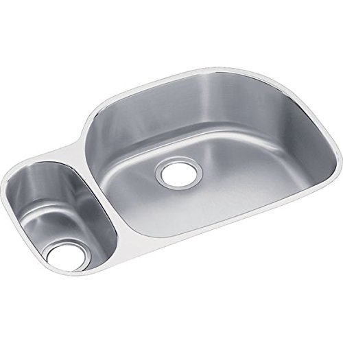 33 X 22 Double Bowl Undercounter Sink Lustertone Stainless Steel