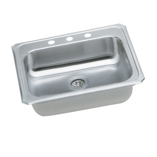 25 X 21 Three Hole Single Band Stainless Steel SINK