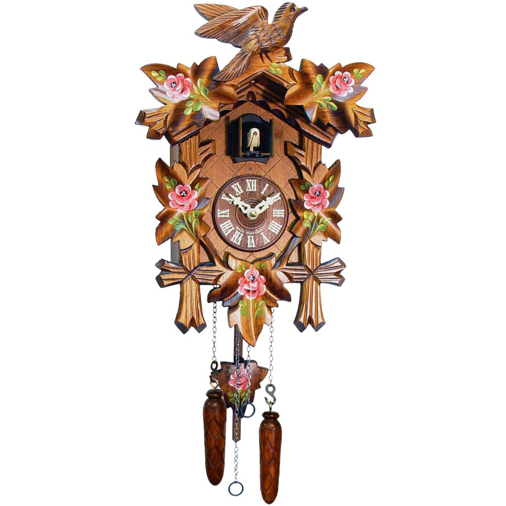Engstler Battery-operated Cuckoo Clock - Full Size - 14"H x 9.5"W x 6.5"D