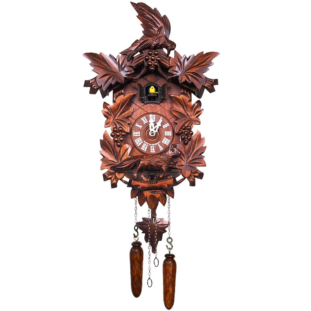 Engstler Battery-operated Cuckoo Clock - Full Size - 15"H x 9.75"W x 6"D