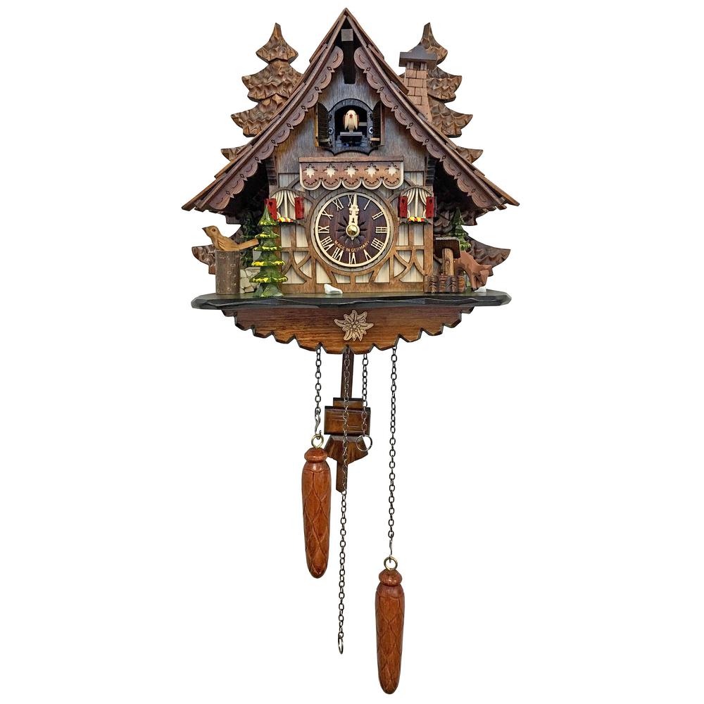 Engstler Battery-operated Cuckoo Clock - Full Size - 12"H x 12"W x 7"D