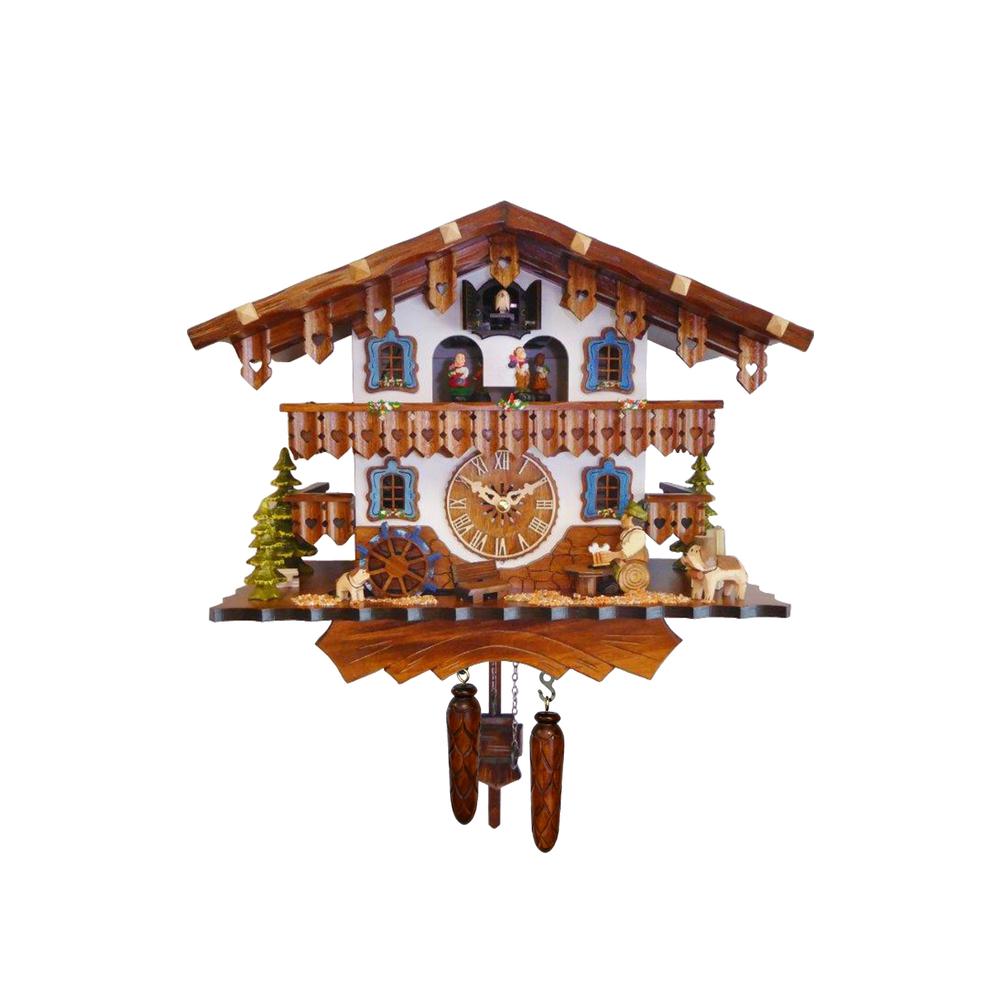 Engstler Battery-operated Cuckoo Clock - Full Size - 12.5"H x 15"W x 8"D