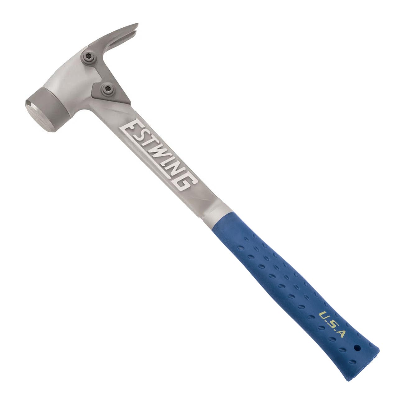 Estwing 14 Oz. Blue Vinyl Grip Aluminum Hammer with Smooth Face