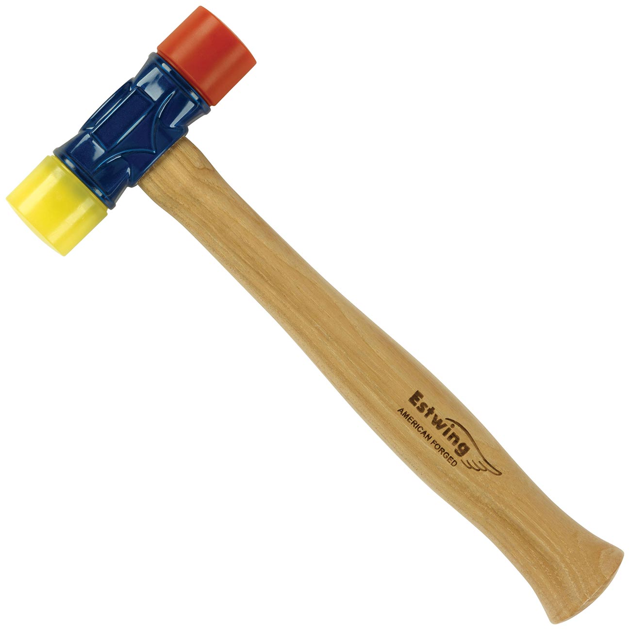 Estwing 12.5" Rubber Mallet Hammer (Red & Yellow)