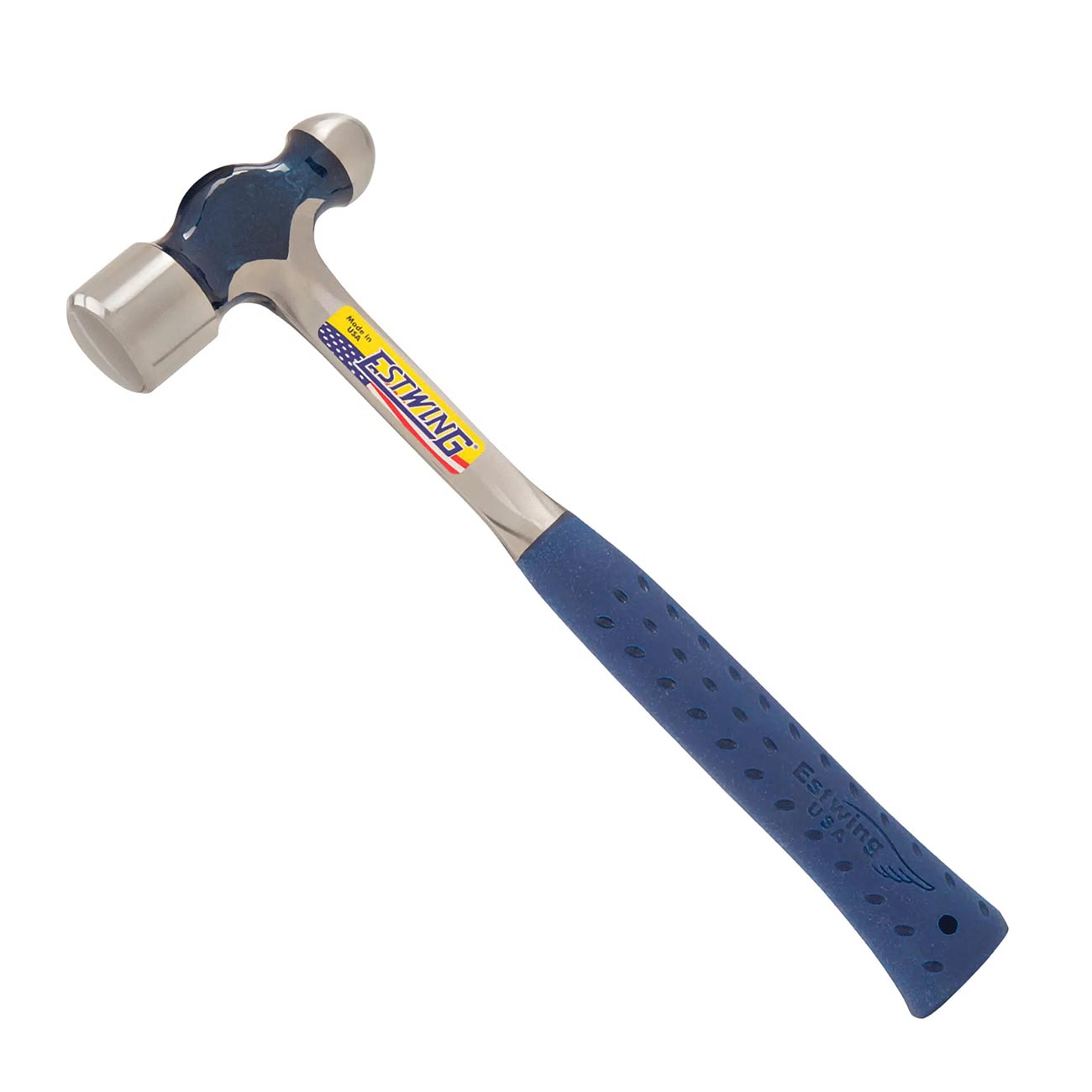 Estwing 16 oz. Ballpeen Hammer with Blue Shock Reduction Grip